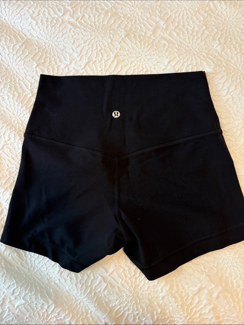 lululemon athletica Black High-Waist Performance Shorts